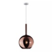 Immagine di Lampadario Moderno Ampolla Sfera Pendente Vetro 25cm Future 1155 SG Top Light