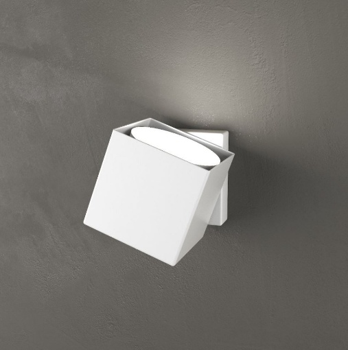 Immagine di Applique Per Interni Cubo Ruotabile Moderno Led Gx53 Rotation Top Light