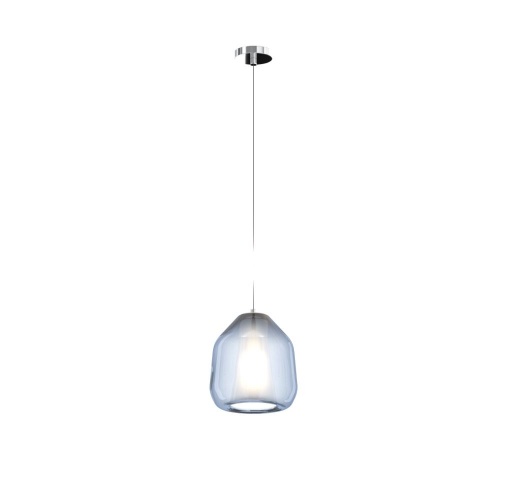 Immagine di Lampada A Sospensione Pendente Penisola Vetro Colorato 18cm Double Skin Beta 1176 Top Light