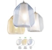 Immagine di Lampada A Sospensione Pendente Penisola Vetro Colorato 18cm Double Skin Beta 1176 Top Light