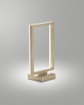 Picture of Lumetto Moderno Led Rettangolo Oro Dimmer Bard Fabas