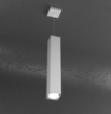 Immagine di Lampadario Led Gx53 Moderno Pendente Per Bancone Parallelepipedo Metallo 50 cm Top Light