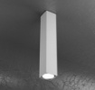 Immagine di Faretto Squadrato Da Soffitto Led Gx53 Parallelepipedo 50cm Top Light Plate 1129 PL50