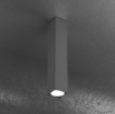 Immagine di Faretto Squadrato Da Soffitto Led Gx53 Parallelepipedo 50cm Top Light Plate 1129 PL50