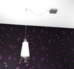 Picture of Lampada A Sospensione Con Decentramento Cono Vetro Bianco Trasparente Top Light Cone