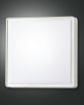 Immagine di Plafoniera Led 27w Quadrata Policarbonato Bianco 30x30 cm Oban IP65 Fabas 