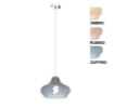 Immagine di Lampadario A Sospensione Campana Pendente Vetro Colorato 25cm Per Cucina Dress Top Light 1191