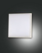 Immagine di Piccola Plafoniera Bianca Bagno Led 10w Desdy 18x18 cm IP54 Fabas