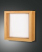 Immagine di Applique Quadrata Legno Quercia Diffusore Led 29w Window Fabas