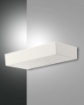 Immagine di Applique Rettangolo Led Luce Decorativa Verso Sopra Emma Alluminio Bianco Fabas