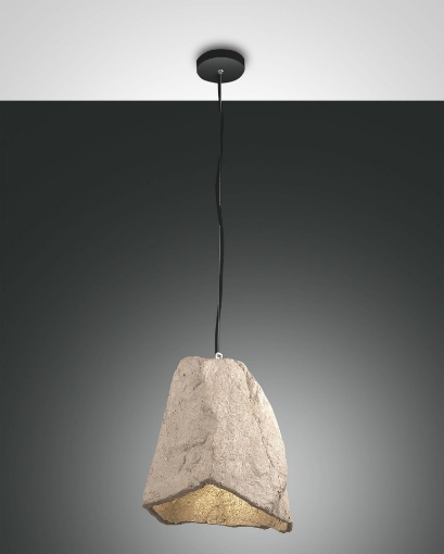 Picture of Lampada di Cemento a Sospensione per Cucina Rock Fabas 