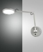 Picture of Lampada da Parete con Braccio Spot Led Orientabile Regina Alluminio Fabas