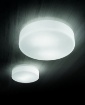 Immagine di Lampada Rotonda da Soffitto Ø40 cm Vetro Soffiato Graff Led 24w Fabas