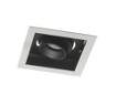 Immagine di Faretto Da Incasso Quadrato Led 10w Orientabile Apollo 10x10 cm Intec Light