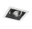 Immagine di Faretto Da Incasso Quadrato Led 45w Orientabile Apollo 188 mm Intec Light