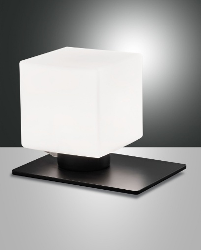 Immagine di Lumetto Cubo Vetro Soffiato G9 LED 3W  Inclusa Zara Fabas