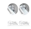 Immagine di Applique Da Bagno Per Cornice o Specchio IP44 Led 8w Aqa Intec Light