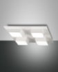 Immagine di Lampada Bianca da Soffitto 4 Faretti Spot Led 48w Lucas Fabas 