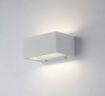 Immagine di Applique Biemissione Twin Bianco 14 cm Led CCT 12w IP54 Intec Light