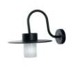 Immagine di Applique Lanterna Da Esterno Nero LED E27 IP44 York Intec Light