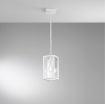 Picture of Lampadario Squadrato Per Esterni Lanterna Metallo Vetro Mirage IP44 Intec Light