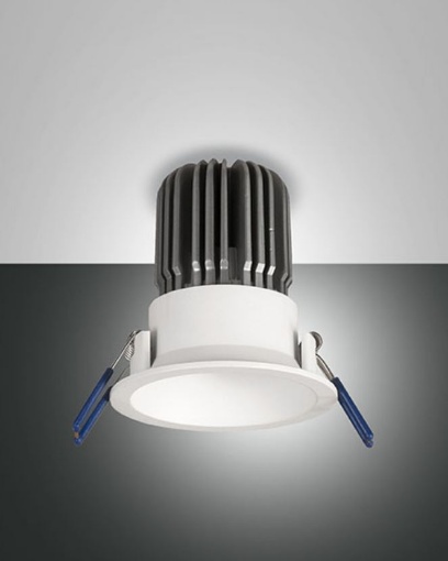 Immagine di Faretto Bianco Led da Incasso per Controsoffitti IP40 Crio Ø8 cm Fabas