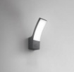 Immagine di Applique Per Esterni Design Moderno Curvo Led CCT 12w IP65 Sail Intec Light