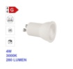 Immagine di Lampadina LED GU10 Mini 4w 3000k Luce Calda Ottica 60°