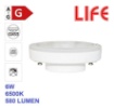 Immagine di Lampadina Led GX53 7W 6500K 580Lm Ottica 120° Luce Bianca Fredda Life