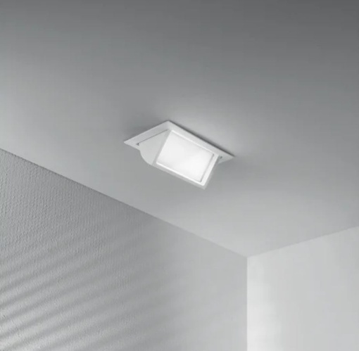 Immagine di Faretto Da Incasso Moderno Bianco Estraibile Led CCT 38w Lybra Intec Light