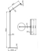 Picture of Piantana Antracite per Ufficio con Spot Led Dimmer CCT Orientabile Beba Fabas 