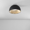 Immagine di Plafoniera Moderna Ciotola Effetto Legno Led CCT 30w Coco Fan Europe