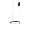 Immagine di Lampadario Design Tondeggiante Moderno Led 40w CCT Klapton Fan Europe