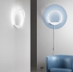 Immagine di Applique Anello Da Parete Con Spina Luce Indiretta Led CCT 15w Linger Fan Europe