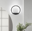 Immagine di Applique Cerchio Luminoso Led Con Spina Luce Indiretta CCT 25w Linger Fan Europe