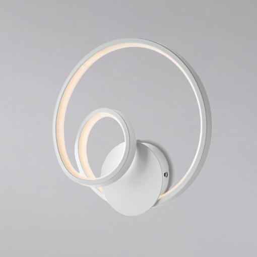 Immagine di Lampada da Parete Led Design Moderno Malena Bianca Be Light