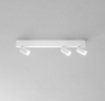 Immagine di Lampada Binario Con Faretti GU10 Da Soffitto Doppia Illuminazione Led CCT Oriented Fan