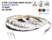 Immagine di Bobina Strip Led RGBW 5 mt Pieghevole 10w/m 48Led/m DC24V IP20 Intec Light