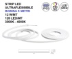 Immagine di Strip Led In Silicone Ultraflessibile Per Esterno 5 Mt 12w/m 120Led/m Flex24V Intec