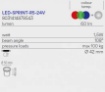 Immagine di Segnapassi Faretto Incasso Calpestabile Led RGB DC24V IP67 Sprint Intec Light