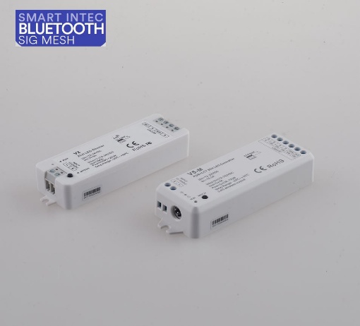 Immagine di Ricevitore Bluetooth + RF2.4G 5 Canali Input 15.5A 12-24V Output 5CH 3A/CH