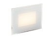 Immagine di Segnapassi In Vetro Da Esterno Incasso Parete Led CCT Per Cassetta 503 Slab Intec Light