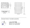 Immagine di Proiettore Led Con Pannello Solare 100w 1200 Lumen Per Esterno IP65 Glaser Intec Light