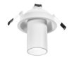 Immagine di Faretto Da Incasso Controsoffitto Con Cilindro Orientabile Bianco GU10 GFA1380 Gea Led