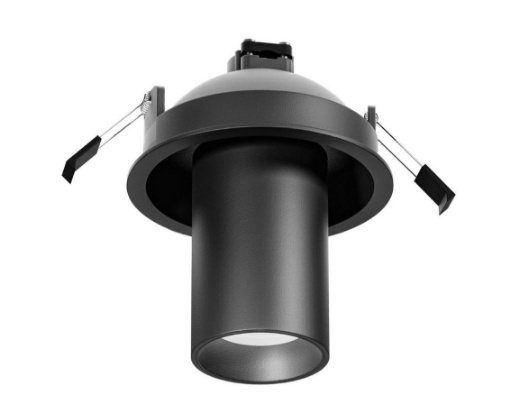 Immagine di Faretto Nero per Controsoffitto Spot GU10 Orientabile GFA1381 Gea Led