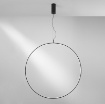 Immagine di Lampadario Led Luce Indiretta CCT Design Anello Verticale 120cm Toorx Fan Europe