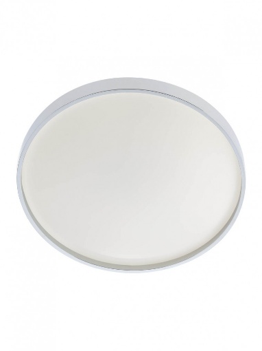 Immagine di Plafoniera Rotonda Cromo Per Bagno Led 23w 4000k IP44 Amon Smarter