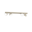 Immagine di Plafoniera Illuminazione A Binario 70cm Con 4 Faretti Orientabili Led Gx53 Edra Top Light