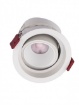 Immagine di Faretto Alluminio Per Controsoffitto Ottica 38° Orientabile 87mm Led 12w Smarter