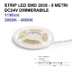 Immagine di Striscia Led 5mm Dimmerabile Bobina 5mt 11W/Mt IP20 24DC GST141 Gea Led